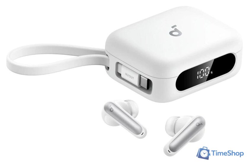 Наушники Anker Soundcore P41i (белый) - Изображение №3 — Интернет-магазин Time-Shop