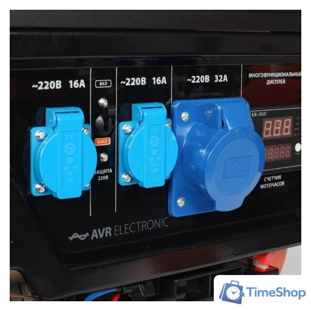 Бензиновый генератор Patriot GP 6510AE - Изображение №5 — Интернет-магазин Time-Shop