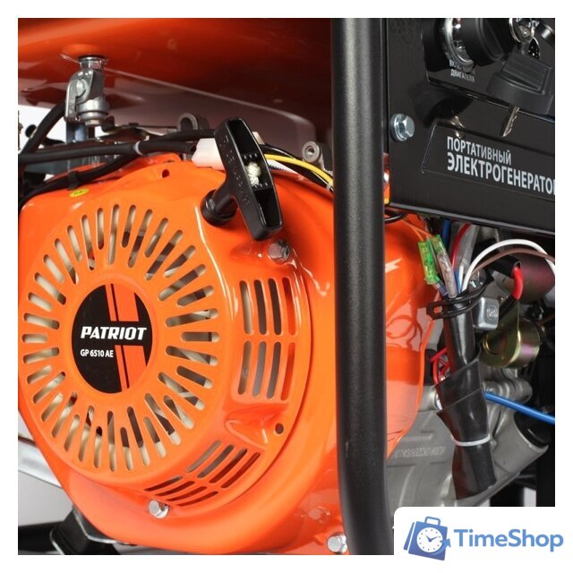 Бензиновый генератор Patriot GP 6510AE - Изображение №6 — Интернет-магазин Time-Shop