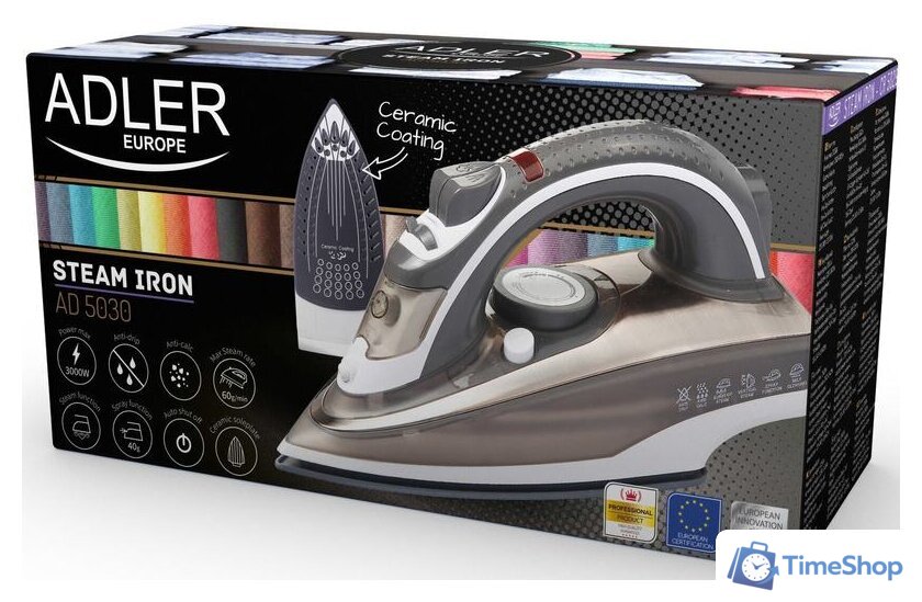 Утюг Adler AD 5030 - Изображение №9 — Интернет-магазин Time-Shop