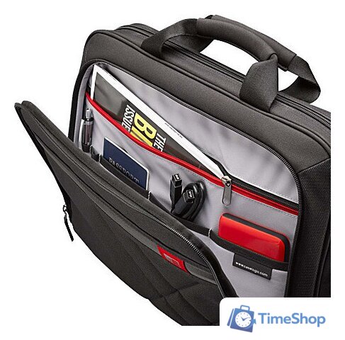 Мужская сумка Case Logic DLC-117-BLACK - Изображение №5 — Интернет-магазин Time-Shop