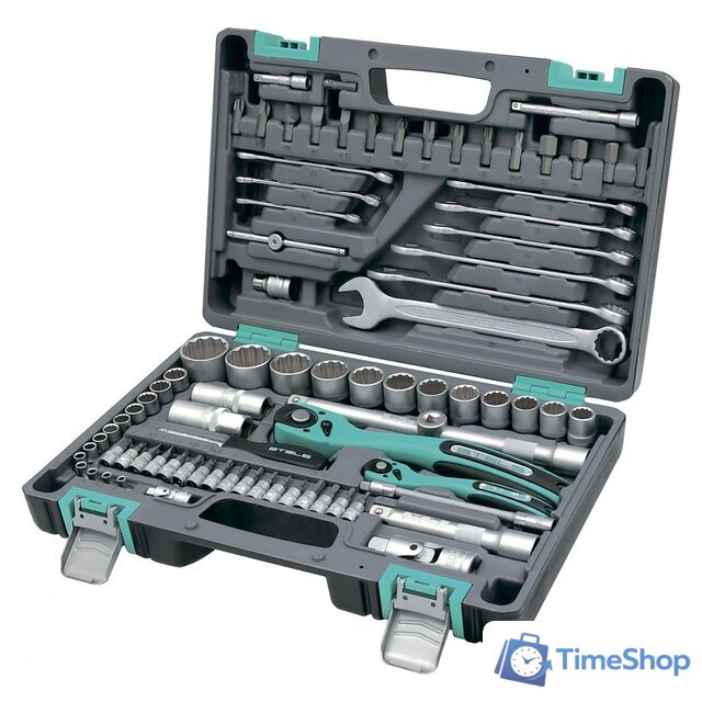 Универсальный набор инструментов Stels 14117 (82 предмета) - Изображение №1 — Интернет-магазин Time-Shop