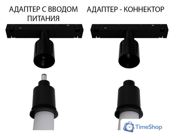 Трековый светильник Arte Lamp Loop A4911PL-1BK - Изображение №3 — Интернет-магазин Time-Shop