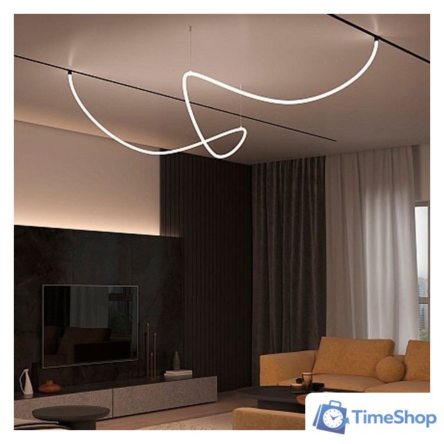 Трековый светильник Arte Lamp Loop A4911PL-1BK - Изображение №5 — Интернет-магазин Time-Shop