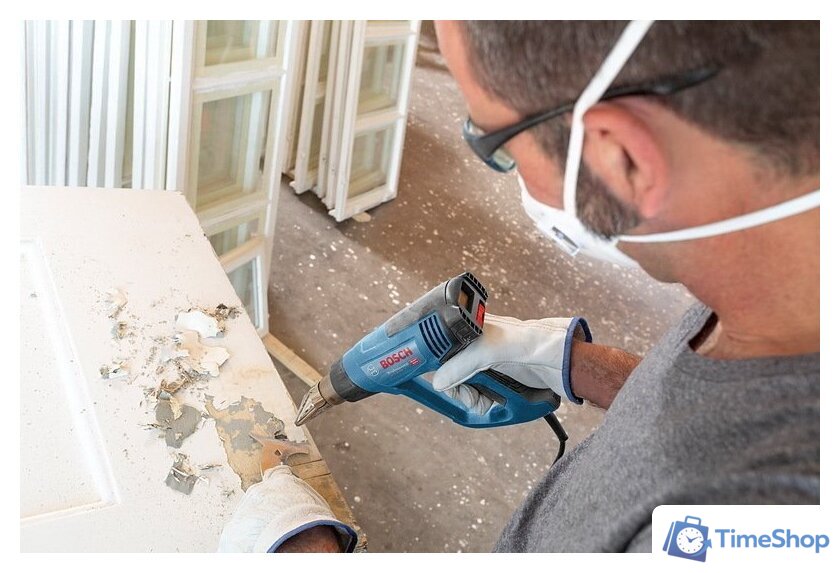 Промышленный фен Bosch GHG 20-63 Professional 06012A6201 - Изображение №4 — Интернет-магазин Time-Shop