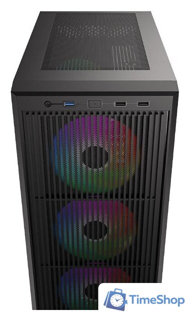 Корпус ID-Cooling Ware 300 ARGB (черный) - Изображение №6 — Интернет-магазин Time-Shop