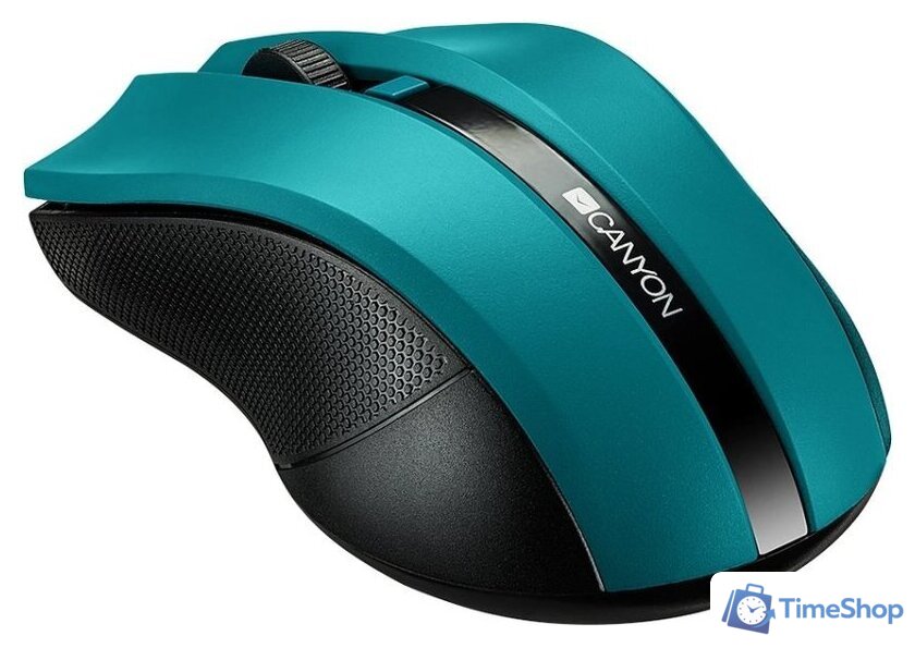 Мышь Canyon MW-5 (темно-бирюзовый) - Изображение №2 — Интернет-магазин Time-Shop