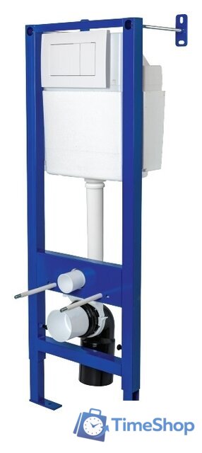 Инсталляция для унитаза Berges Wasserhaus Atom 040333 (белый) - Изображение №1 — Интернет-магазин Time-Shop