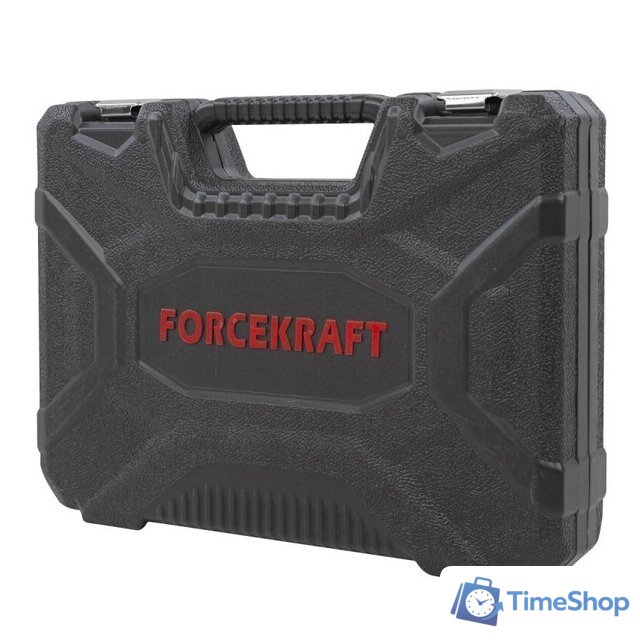Набор трещотка с головками и битами ForceKraft FK-41082-5DS (108 предметов) - Изображение №3 — Интернет-магазин Time-Shop