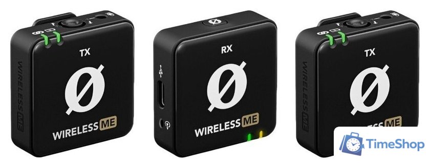 Радиосистема RODE Wireless ME Dual (черный) - Изображение №2 — Интернет-магазин Time-Shop