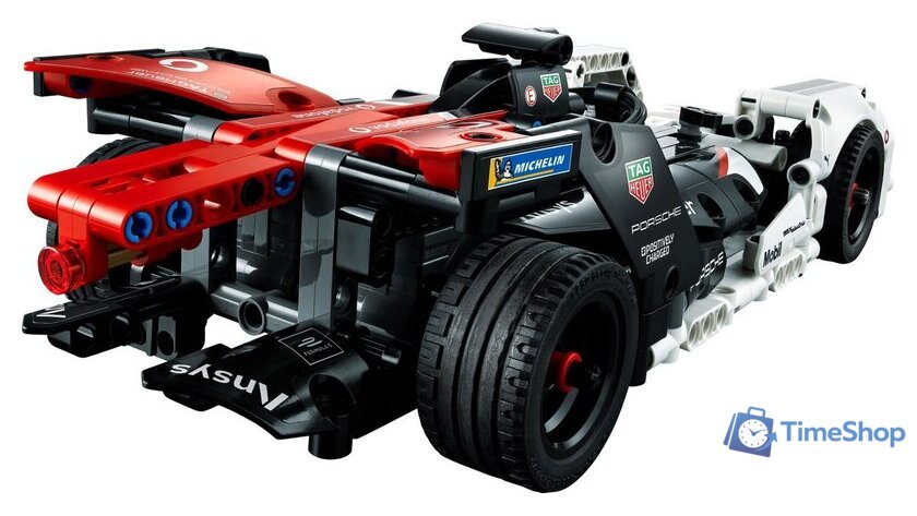 Конструктор LEGO Technic 42137 Formula E Porsche 99X Electric - Изображение №8 — Интернет-магазин Time-Shop
