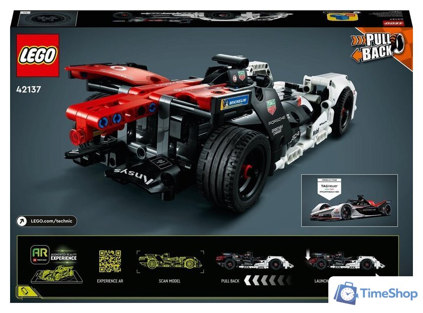 Конструктор LEGO Technic 42137 Formula E Porsche 99X Electric - Изображение №32 — Интернет-магазин Time-Shop