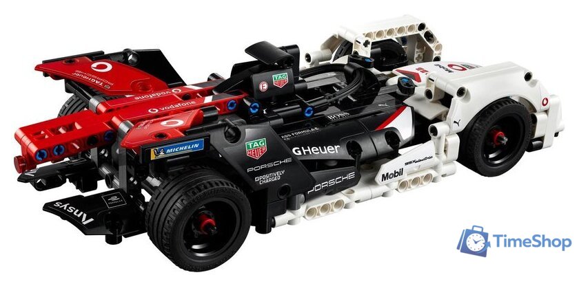 Конструктор LEGO Technic 42137 Formula E Porsche 99X Electric - Изображение №10 — Интернет-магазин Time-Shop