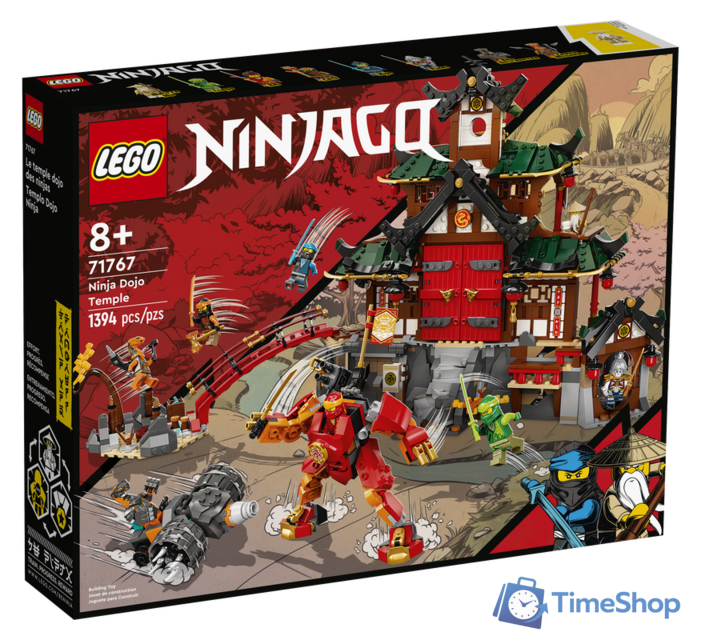 Конструктор LEGO Ninjago 71767 Храм-додзе ниндзя - Изображение №1 — Интернет-магазин Time-Shop