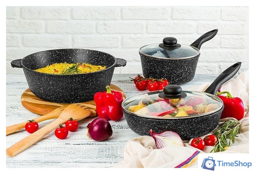 Сковорода Elan Gallery Гармония вкуса 120111 - Изображение №7 — Интернет-магазин Time-Shop