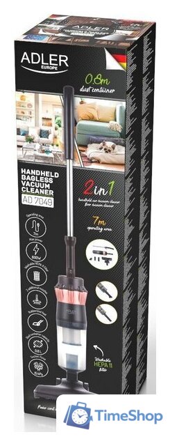 Пылесос Adler AD 7049 - Изображение №16 — Интернет-магазин Time-Shop