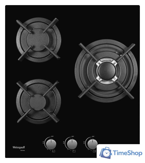 Варочная панель Weissgauff HGG 451 BGH - Изображение №3 — Интернет-магазин Time-Shop