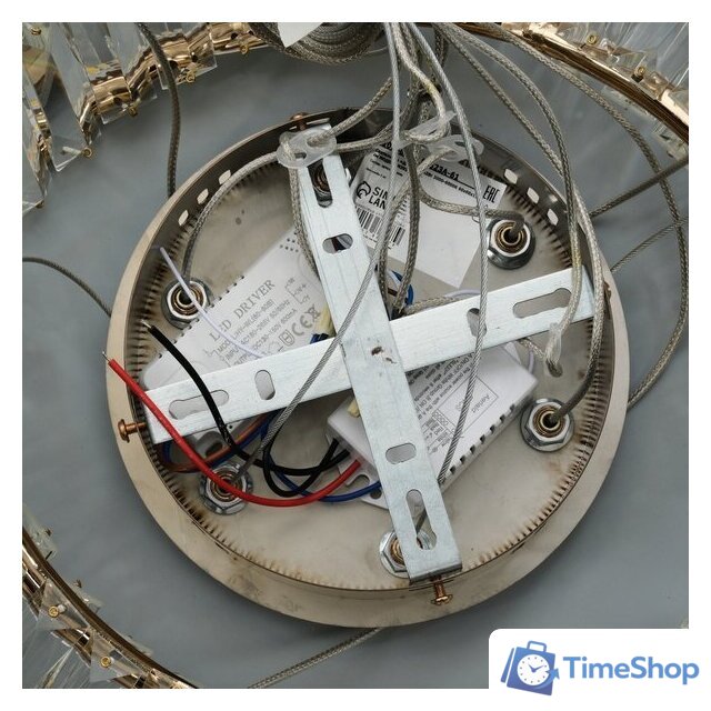 Подвесная люстра BayerLux Джеми 10386077 (золото) - Изображение №10 — Интернет-магазин Time-Shop