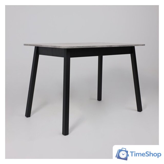 Кухонный стол Мамадома Tirk radial-110 раздвижной 110-142х70 (серый сланец/черный) - Изображение №16 — Интернет-магазин Time-Shop