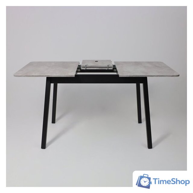 Кухонный стол Мамадома Tirk radial-110 раздвижной 110-142х70 (серый сланец/черный) - Изображение №28 — Интернет-магазин Time-Shop