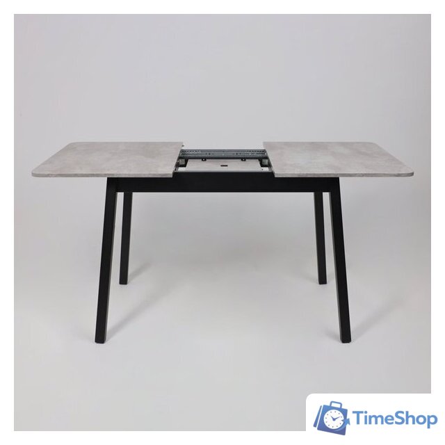 Кухонный стол Мамадома Tirk radial-110 раздвижной 110-142х70 (серый сланец/черный) - Изображение №27 — Интернет-магазин Time-Shop