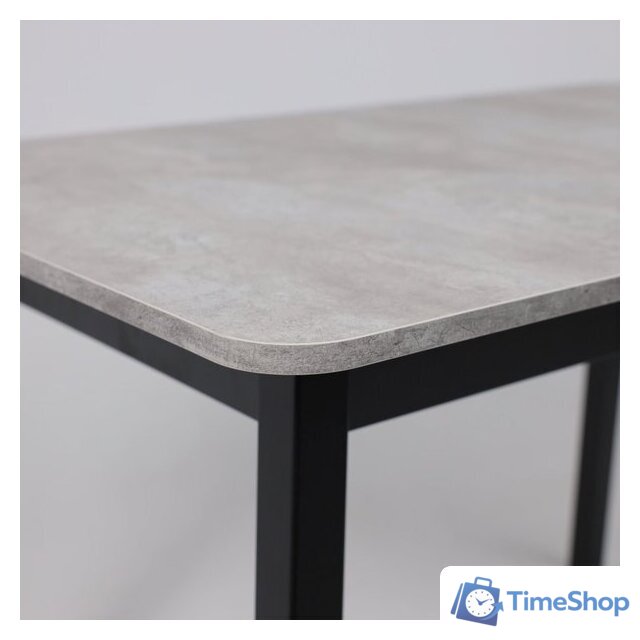Кухонный стол Мамадома Tirk radial-110 раздвижной 110-142х70 (серый сланец/черный) - Изображение №17 — Интернет-магазин Time-Shop