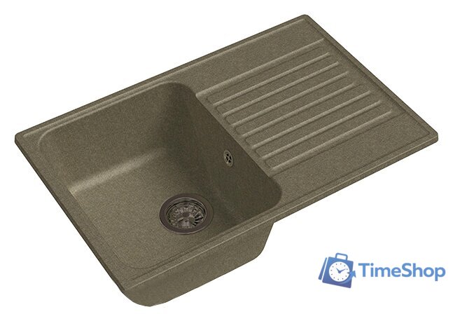 Кухонная мойка GranFest QUARZ Z-78 (песочный) - Изображение №1 — Интернет-магазин Time-Shop