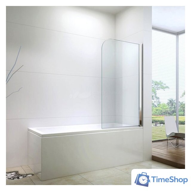 Стеклянная шторка для ванны Berges Wasserhaus River 065001 80х140 - Изображение №3 — Интернет-магазин Time-Shop