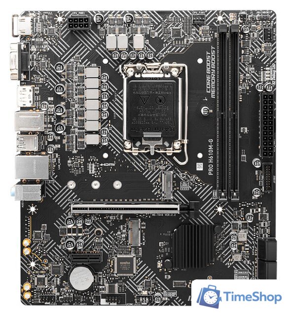 Материнская плата MSI Pro H610M-G - Изображение №1 — Интернет-магазин Time-Shop