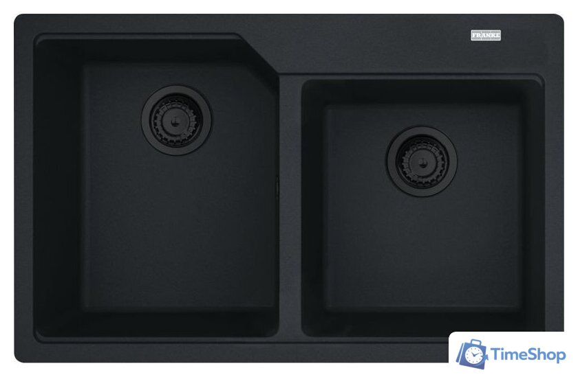 Кухонная мойка Franke Urban UBG 620-36-33 114.0697.746 (матовый черный) - Изображение №1 — Интернет-магазин Time-Shop