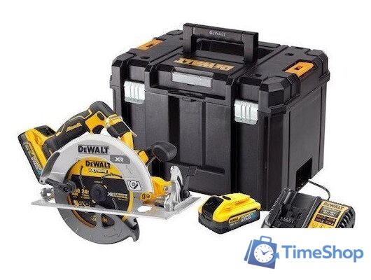 Дисковая (циркулярная) пила DeWalt DCS573H2T (с 2-мя АКБ, кейс) - Изображение №1 — Интернет-магазин Time-Shop