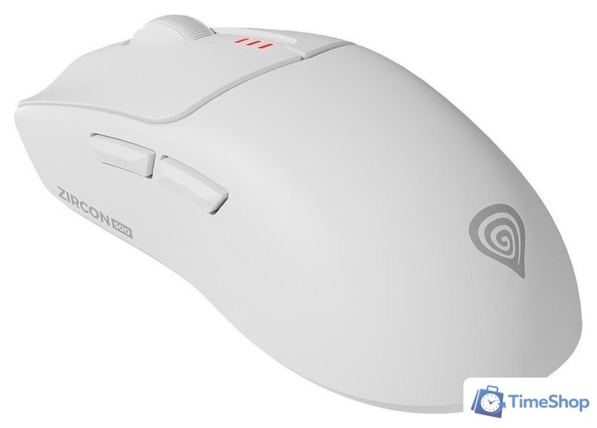 Игровая мышь Genesis Zircon 500 Wireless (белый) - Изображение №4 — Интернет-магазин Time-Shop