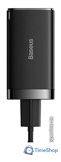 Сетевое зарядное Baseus GaN5 Pro Fast Charger 2C+U 65W (черный) - Изображение №1 — Интернет-магазин Time-Shop