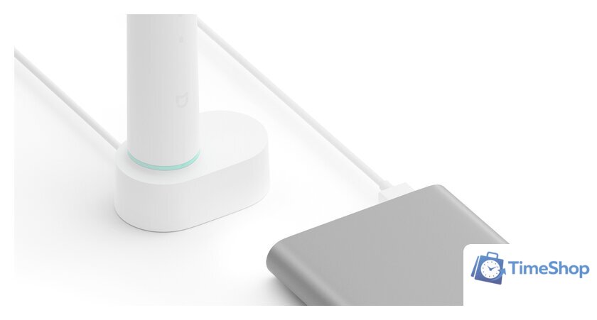 Электрическая зубная щетка Xiaomi Mi Electric Toothbrush DDYS01SKS (международная версия, белый) - Изображение №11 — Интернет-магазин Time-Shop