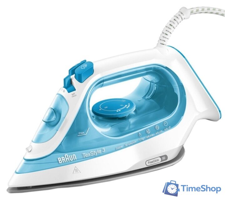 Утюг Braun Texstyle 3 SI3053 BL - Изображение №1 — Интернет-магазин Time-Shop