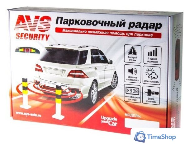 Парковочный радар AVS PS-128 - Изображение №3 — Интернет-магазин Time-Shop