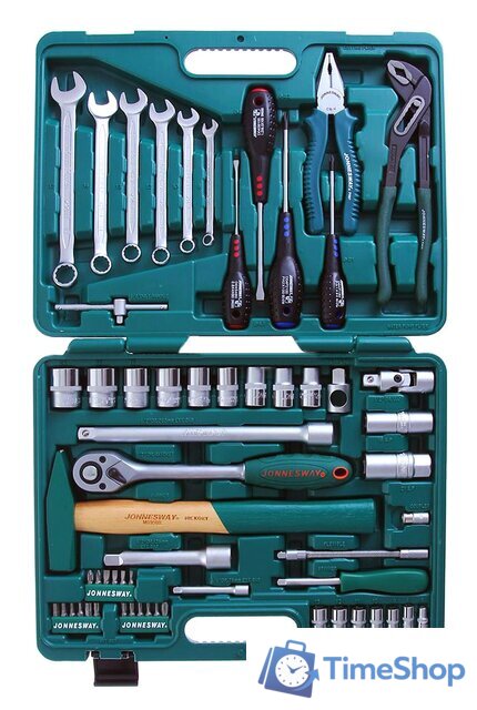 Универсальный набор инструментов Jonnesway S04H52460S 60 предметов - Изображение №1 — Интернет-магазин Time-Shop