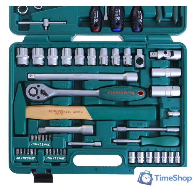 Универсальный набор инструментов Jonnesway S04H52460S 60 предметов - Изображение №3 — Интернет-магазин Time-Shop