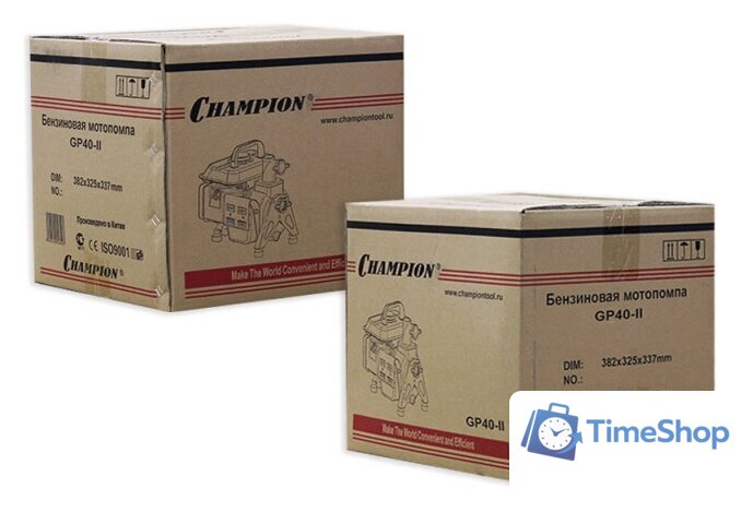 Мотопомпа Champion GP40-II - Изображение №3 — Интернет-магазин Time-Shop