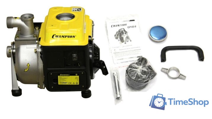 Мотопомпа Champion GP40-II - Изображение №2 — Интернет-магазин Time-Shop
