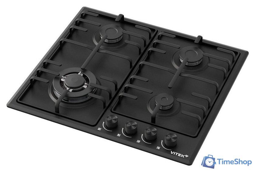 Варочная панель Vitek VGH 6410W MBK - Изображение №2 — Интернет-магазин Time-Shop