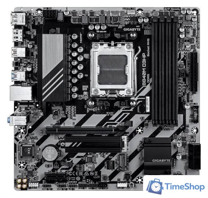 Материнская плата Gigabyte B840M D3HP - Изображение №1 — Интернет-магазин Time-Shop