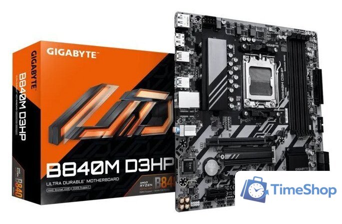 Материнская плата Gigabyte B840M D3HP - Изображение №4 — Интернет-магазин Time-Shop