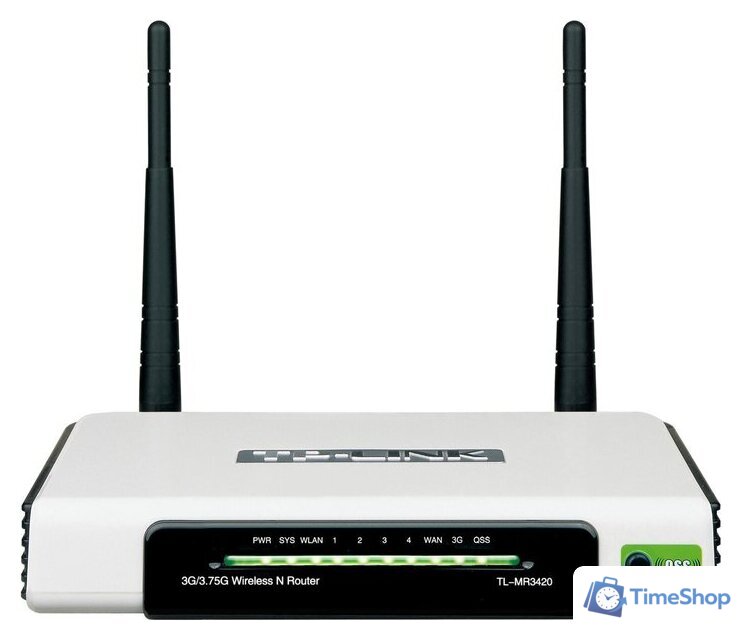 Wi-Fi роутер TP-Link TL-MR3420 - Изображение №1 — Интернет-магазин Time-Shop