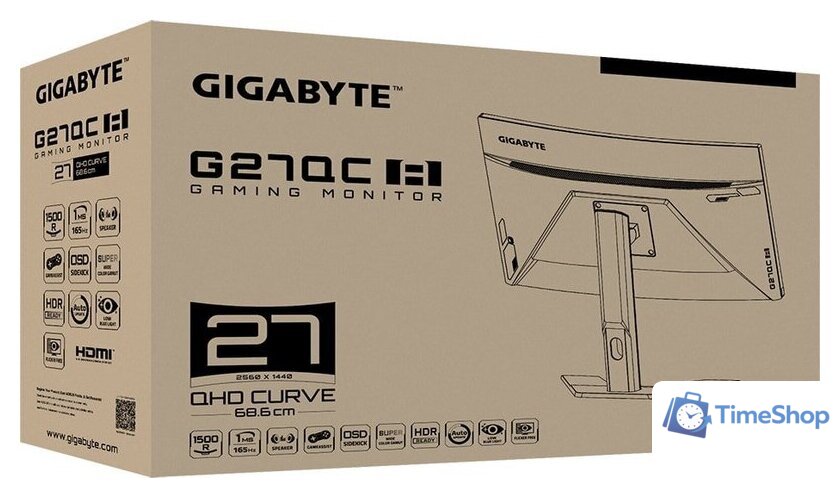 Игровой монитор Gigabyte G27QC A - Изображение №10 — Интернет-магазин Time-Shop