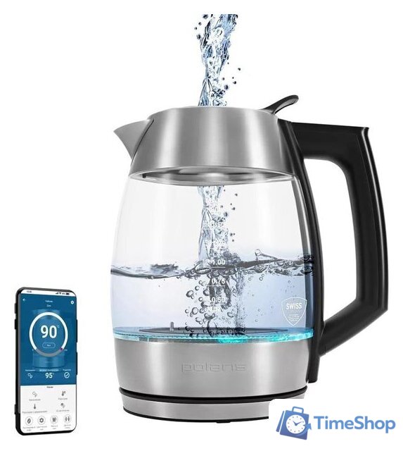 Электрический чайник Polaris PWK 1841CGLD WI-FI IQ Home - Изображение №1 — Интернет-магазин Time-Shop