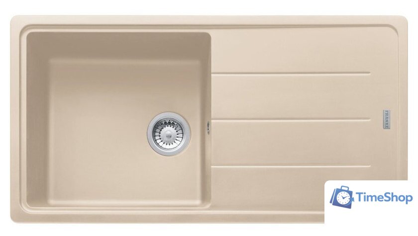 Кухонная мойка Franke Basis BFG 611-97 114.0676.285 (бежевый) - Изображение №1 — Интернет-магазин Time-Shop