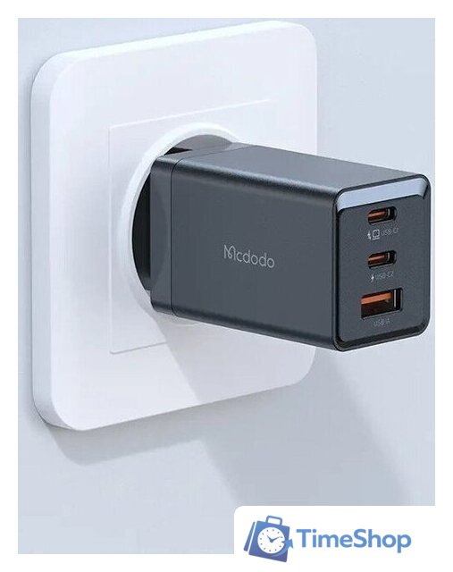 Сетевое зарядное McDodo CH-154 70W (черный) - Изображение №3 — Интернет-магазин Time-Shop