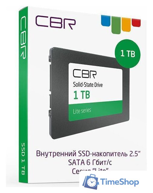 SSD CBR Lite 1TB SSD-001TB-2.5-LT22 - Изображение №4 — Интернет-магазин Time-Shop