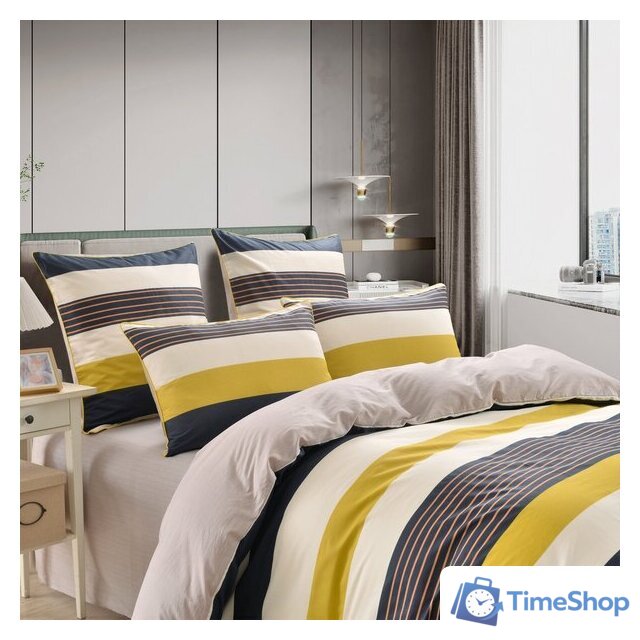 1.5-спальный комплект постельного белья Sofi De MarkO Батист 1.6 1.6-4830 - Изображение №4 — Интернет-магазин Time-Shop